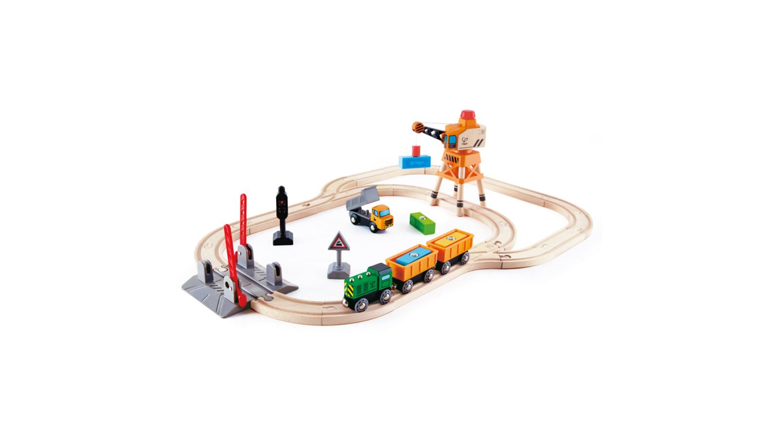 Hape Crossing and Crane Set Interactive Games and Toy