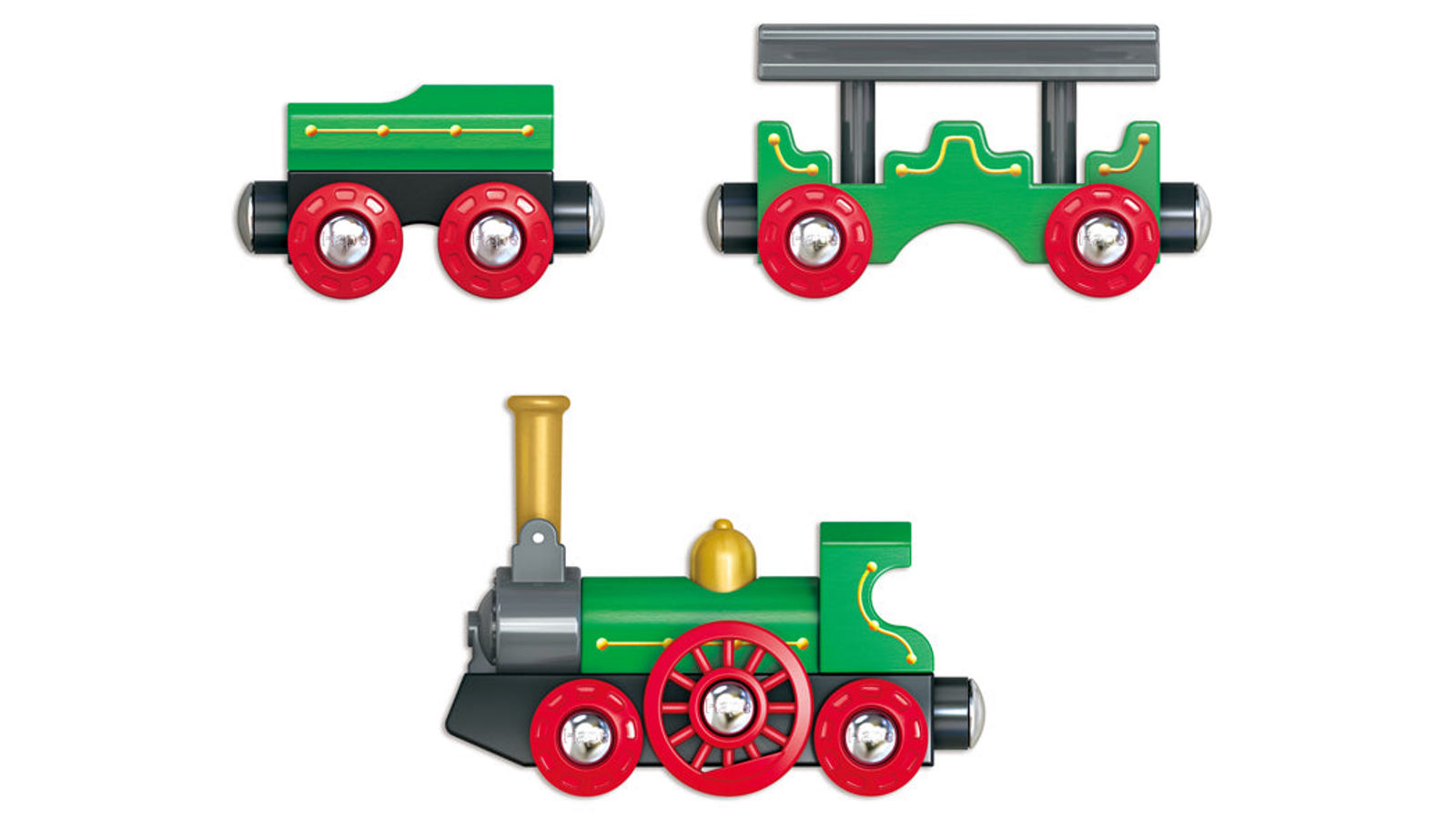 Hape Retro Train with Foldable Chimney