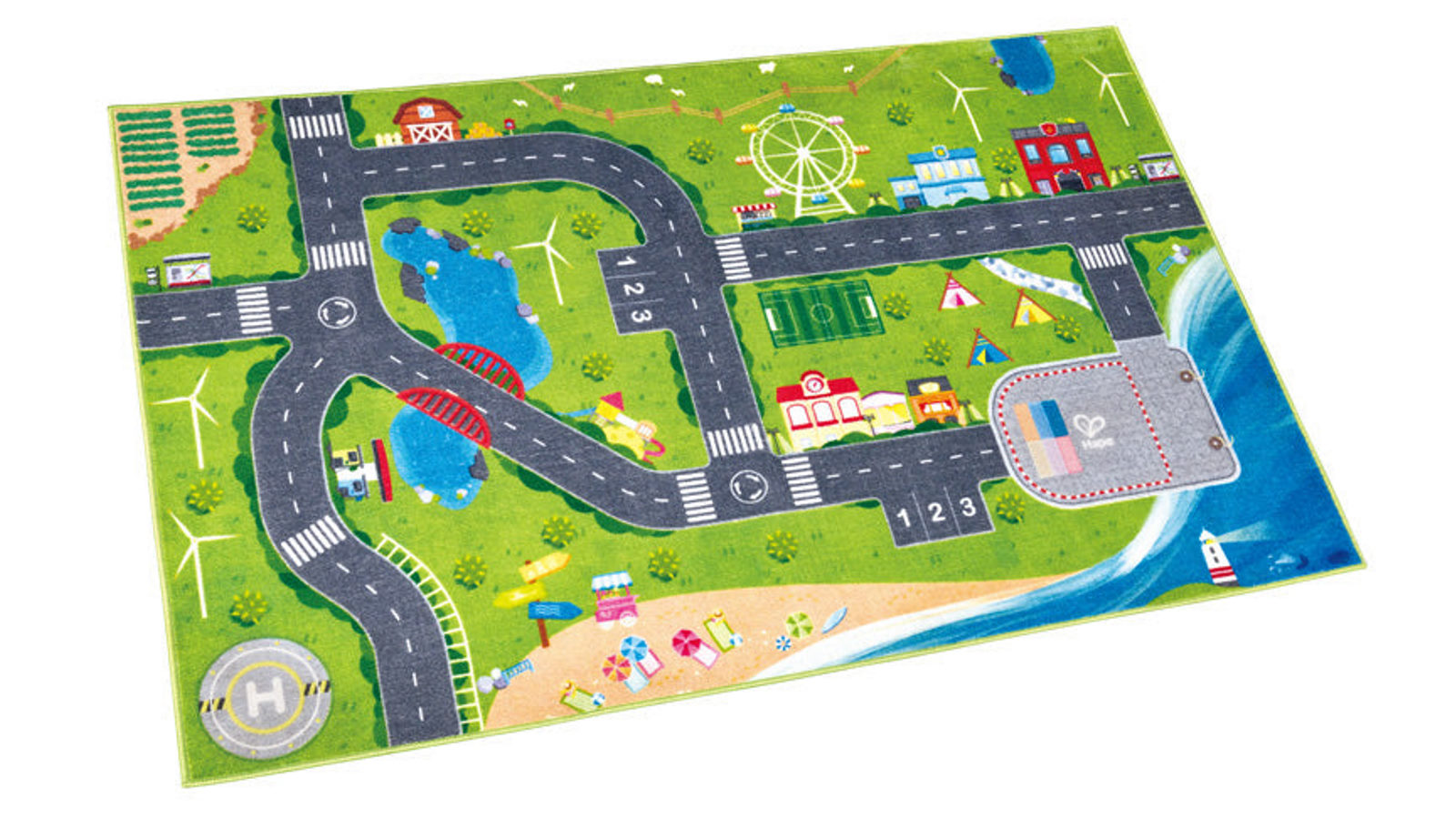 Hape Rail world Discovery Mat