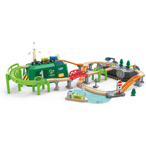 Hape Train Bucket Set
