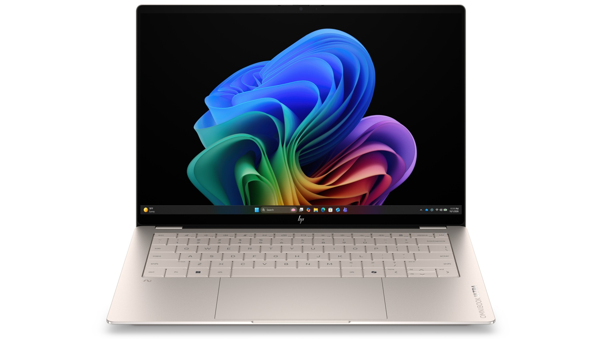 HP OmniBook Ultra 14-inch Core Ultra 7-356H/16GB/512GB SSD Next Gen AI Laptop - Silk Sand