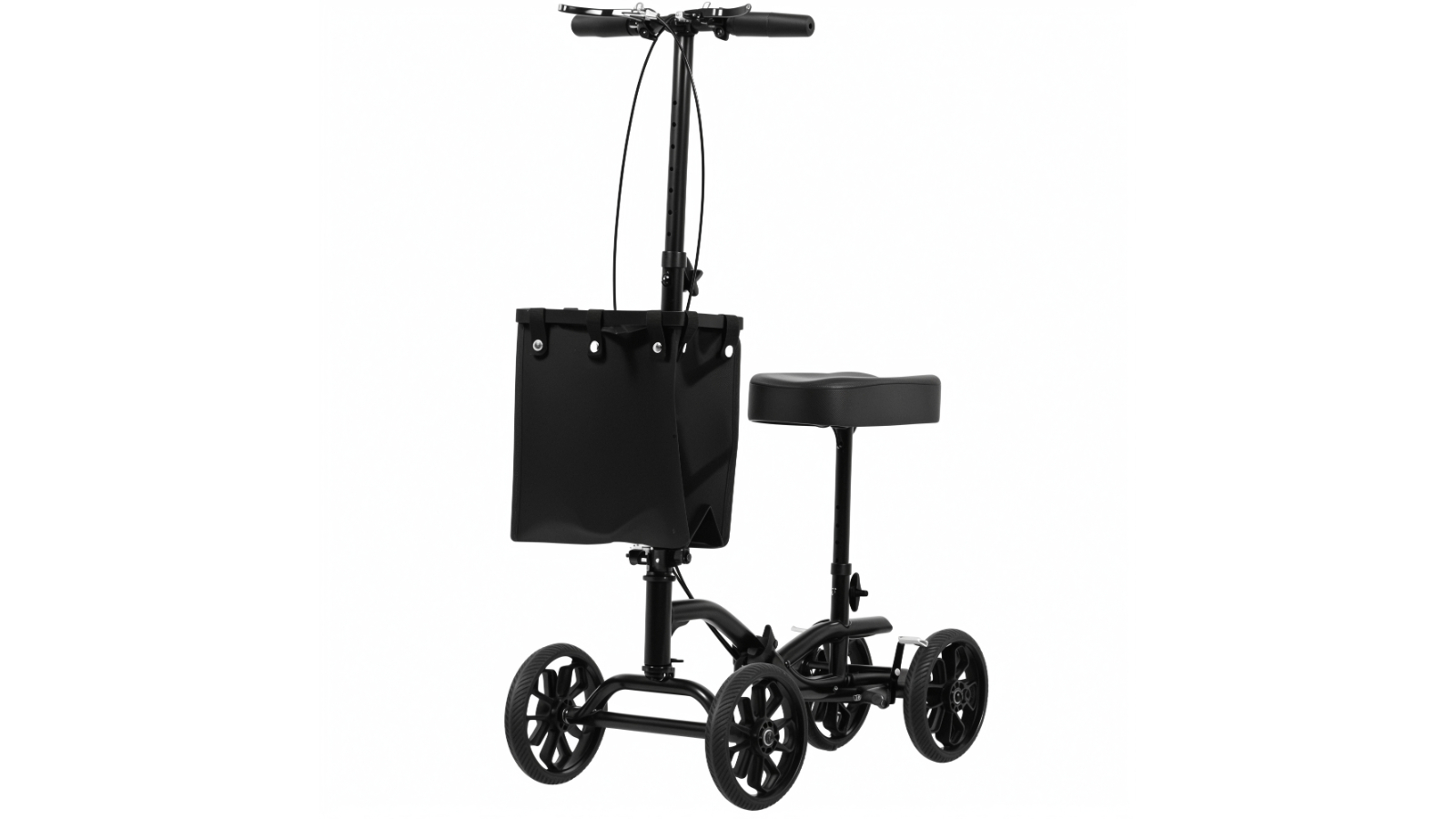 Advwin Knee Walker Scooter for Foot Leg Injury - Black