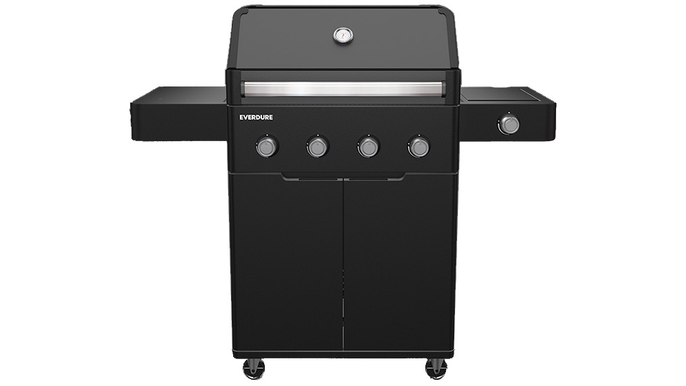 Everdure Hayman 4 Burner BBQ Black Harvey Norman