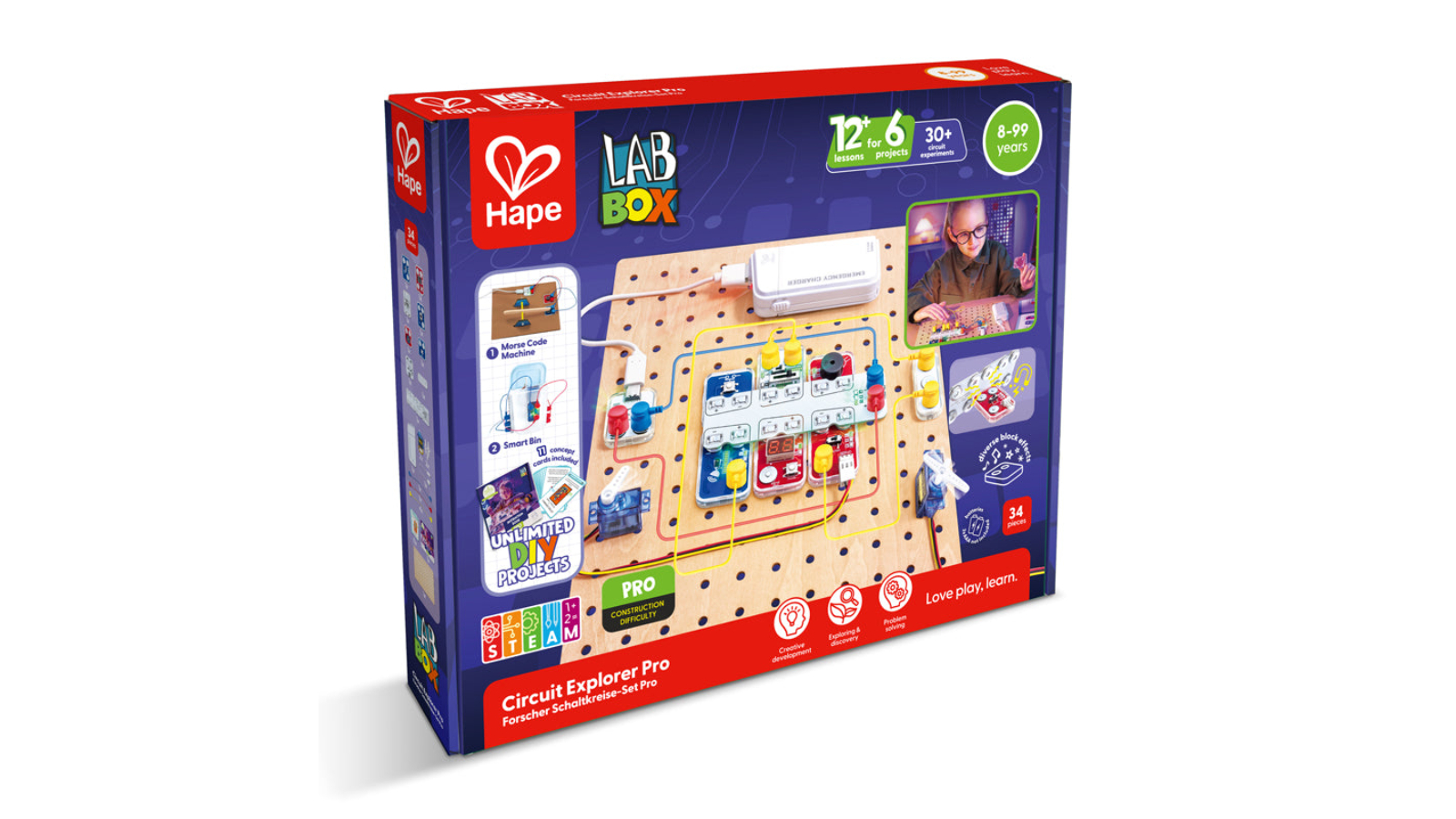 LabBox 40 Piece Circuit Explorer Pro