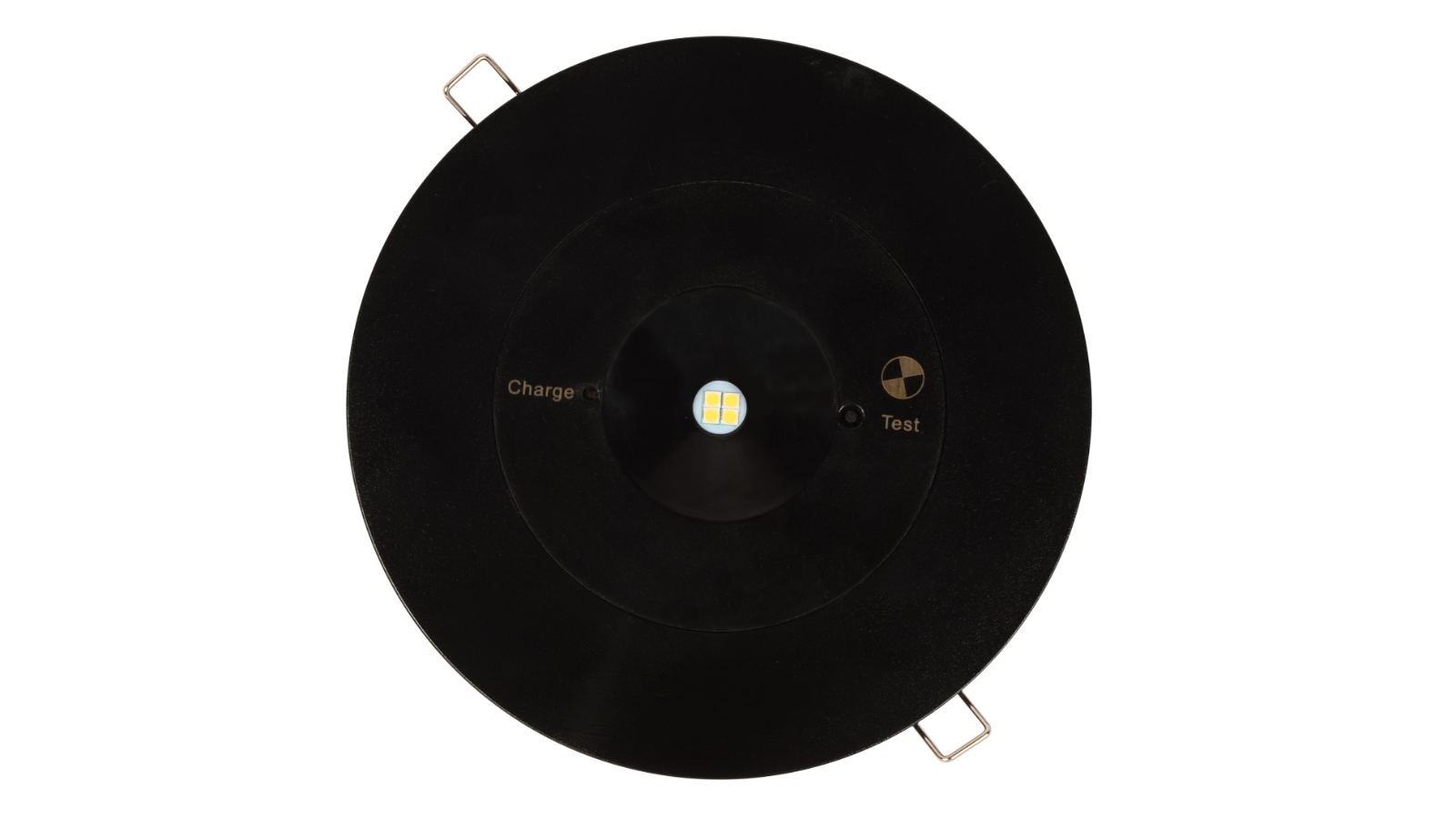 Lawell Recessed Emergency Downlight - Black
