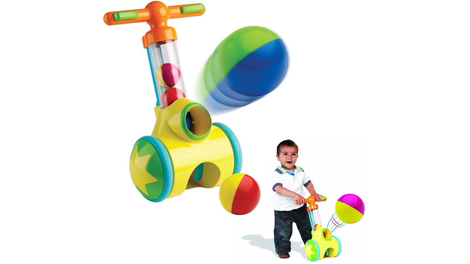 Tomy Toomies Fun Pop Marteau et Balle Jeu Contribue au Développement de la Motricité Fine Jouet pour Enfants à partir de 18 Mois