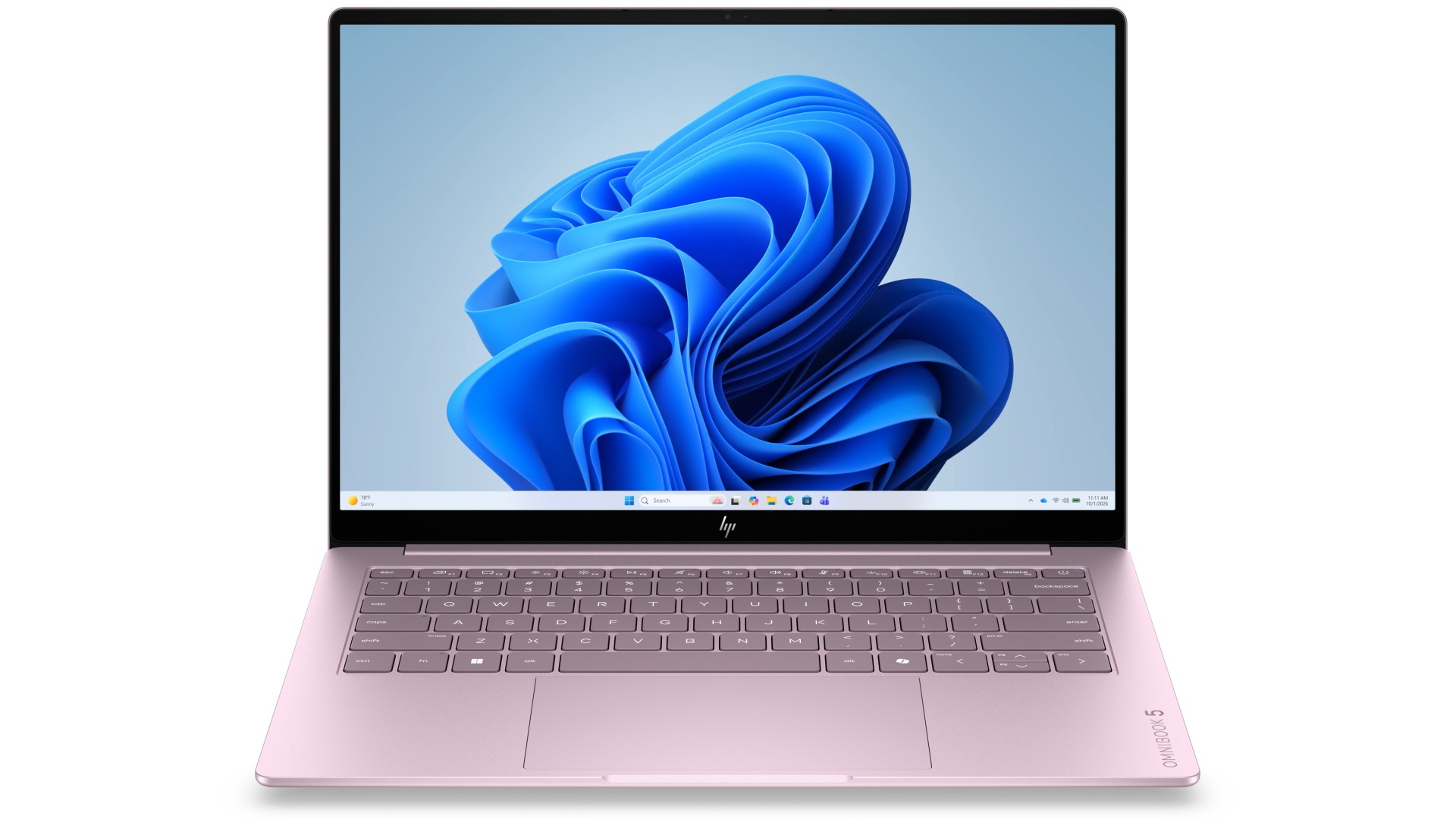 HP OmniBook 5 14-inch Core 5-320/16GB RAM/512GB SSD Next Gen AI Laptop - Peony Pink