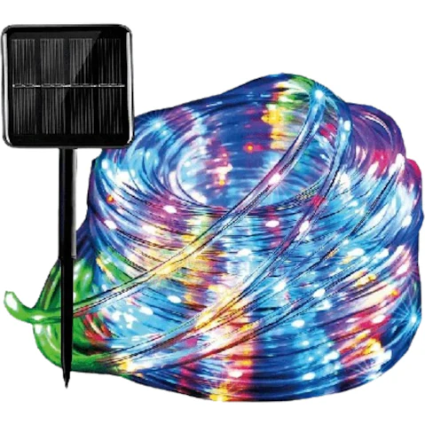 TM 200 LED Outdoor Solar String Light with Remote - 21.95metre