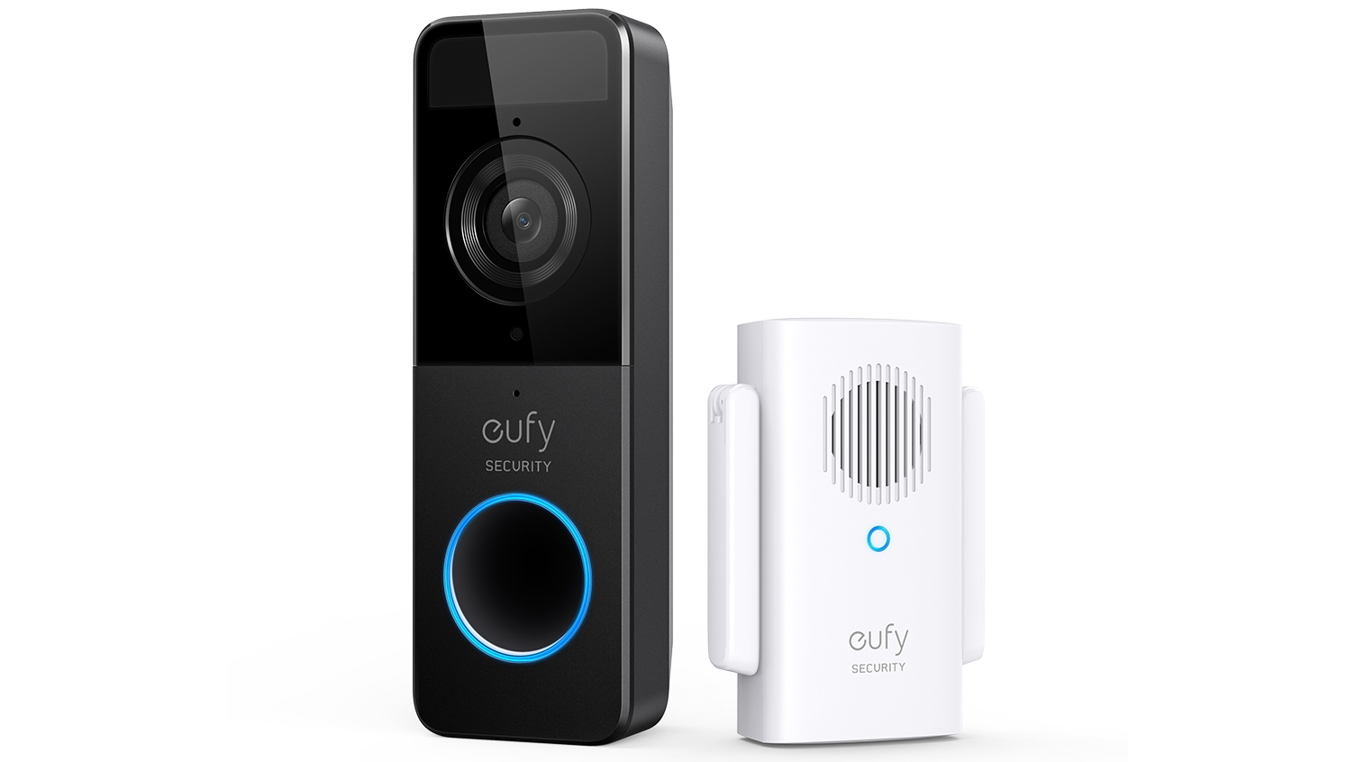 eufy Security 1080p Battery Powered Slim Video Doorbell Harvey