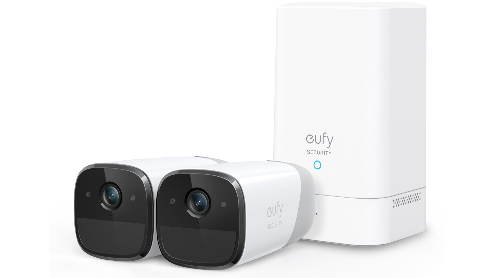 Buy the Eufy Security E330 24/7 4K Wi-Fi Camera System - 4 Pack, Homebase 3  ( E8600T23 ) online 
