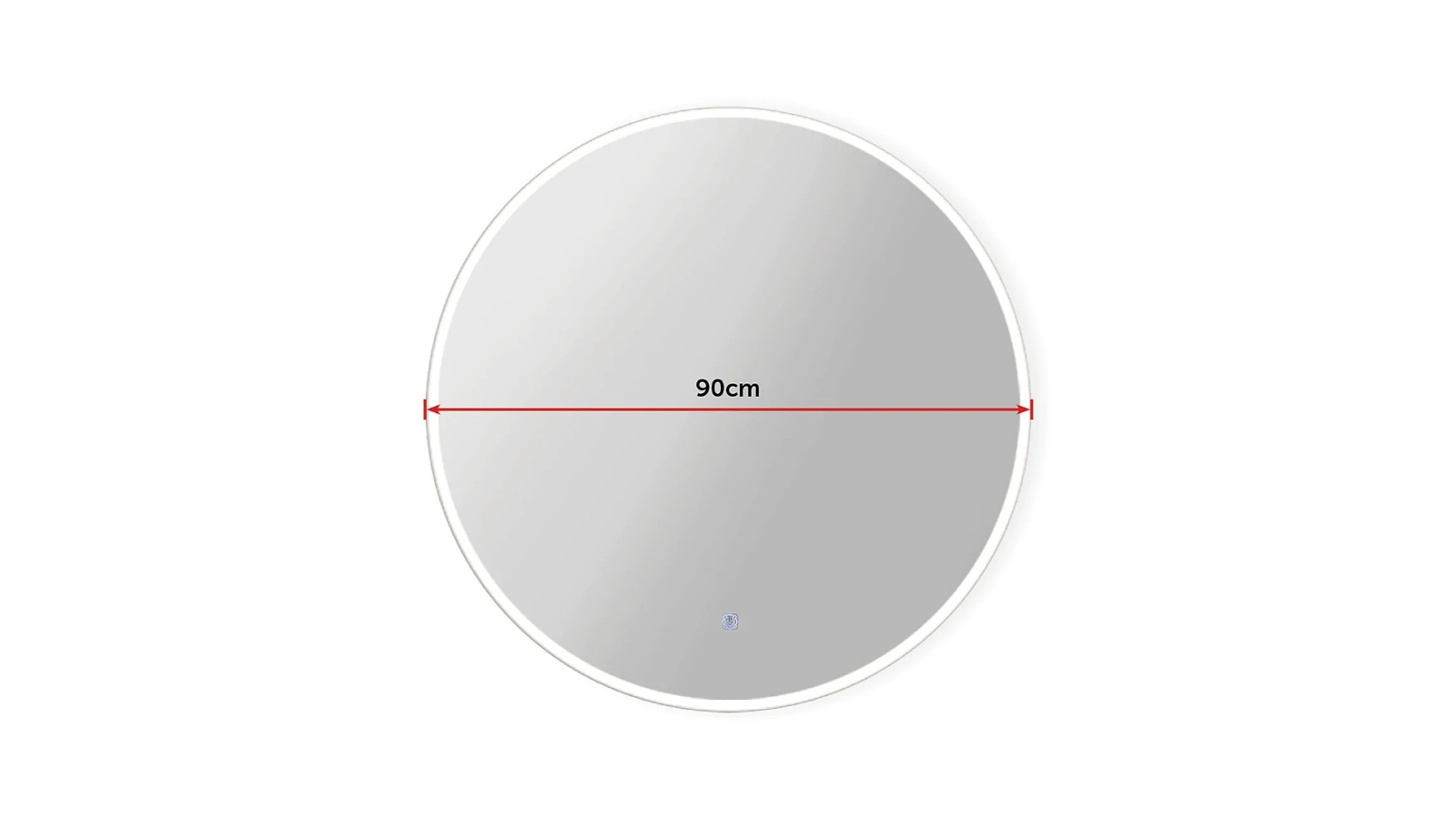 Serrano LED Wall Mirror Bathroom Mirrors Light Decor Round 90cm