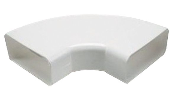 Fisher & Paykel 222x89mm 90 Degree Horizontal Duct Elbow