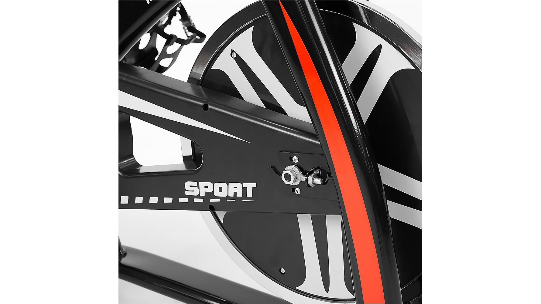 PowerTrain Spin Bike Black Harvey Norman