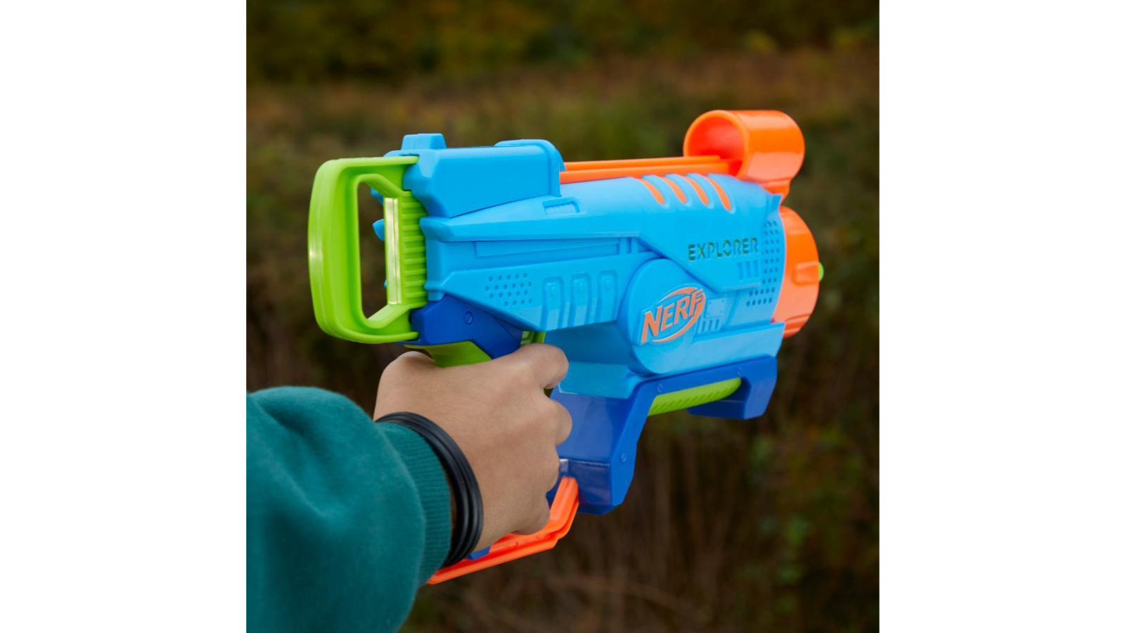 Nerf Elite Junior Blaster à fléchettes Racer Easy Play Nerf Elite Junior Blaster à fléchettes Racer Easy Play