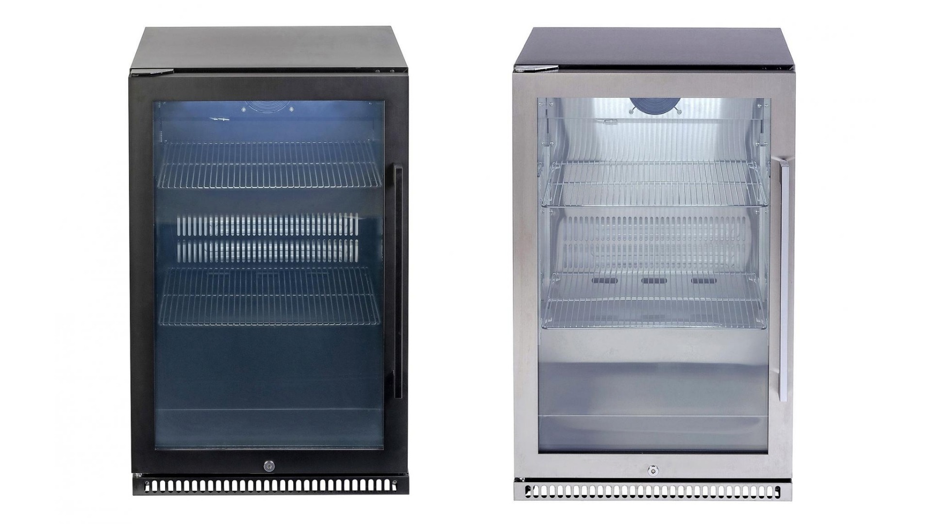 Euro 118L Outdoor Beverage Cooler with Left Hand Hinge
