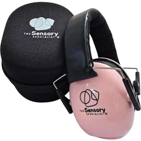 The Sensory Specialist Kids Earmuffs with Storage Case - Pink