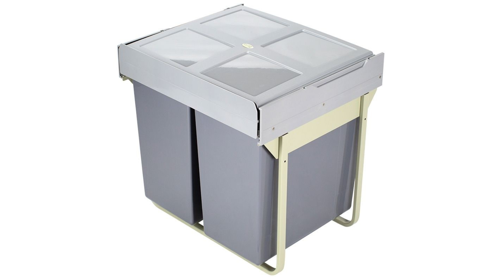Elite Domestique 90 Litre Twin Slide Out Bottom Mounted Concealed Waste