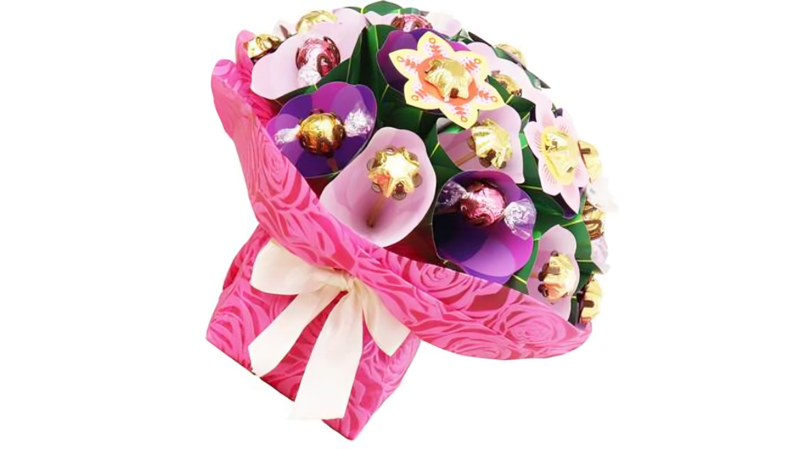 Edible Blooms Bright Flower Bouquet - Large