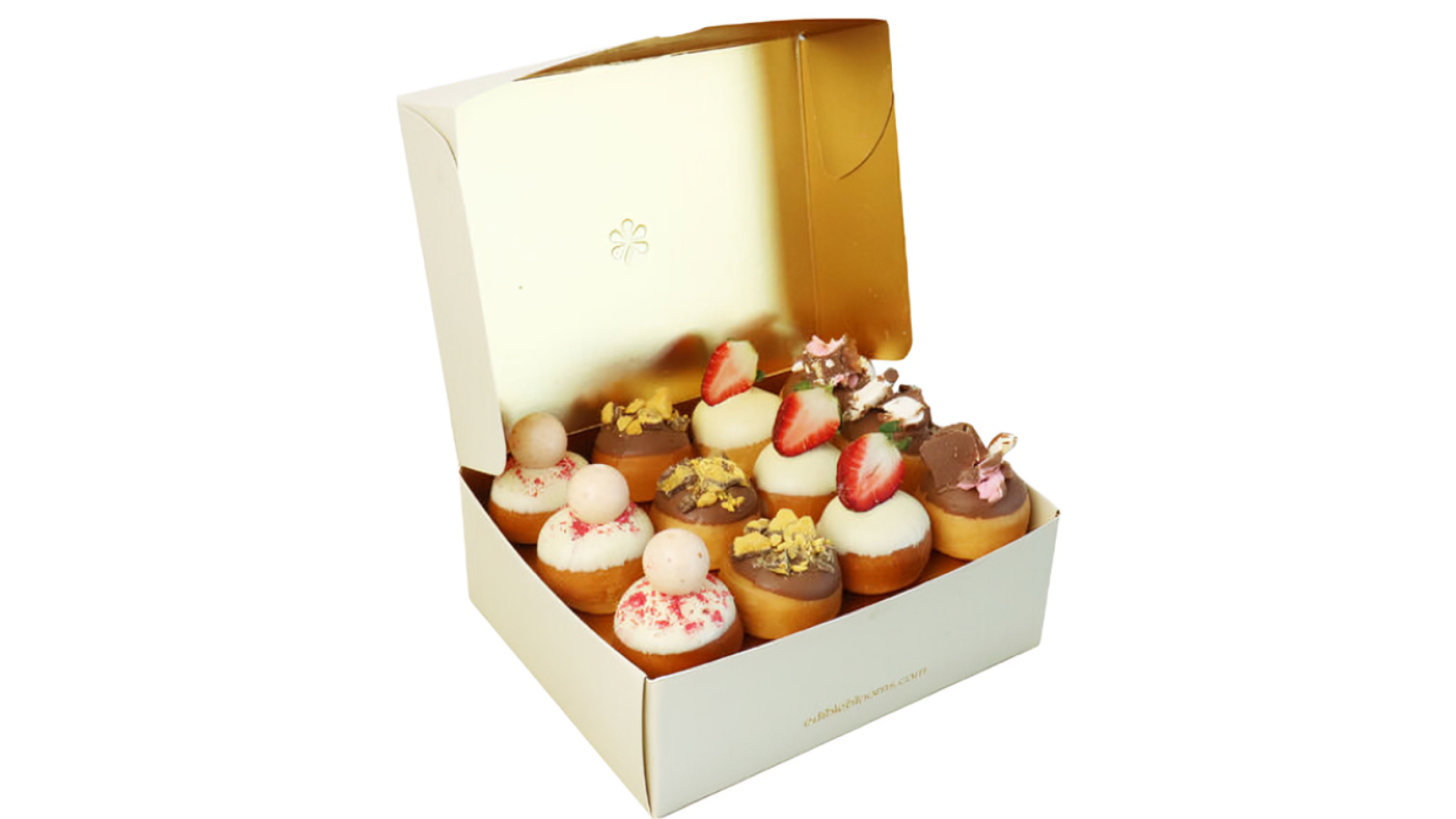 Edible Blooms Gourmet Donut Gift Box