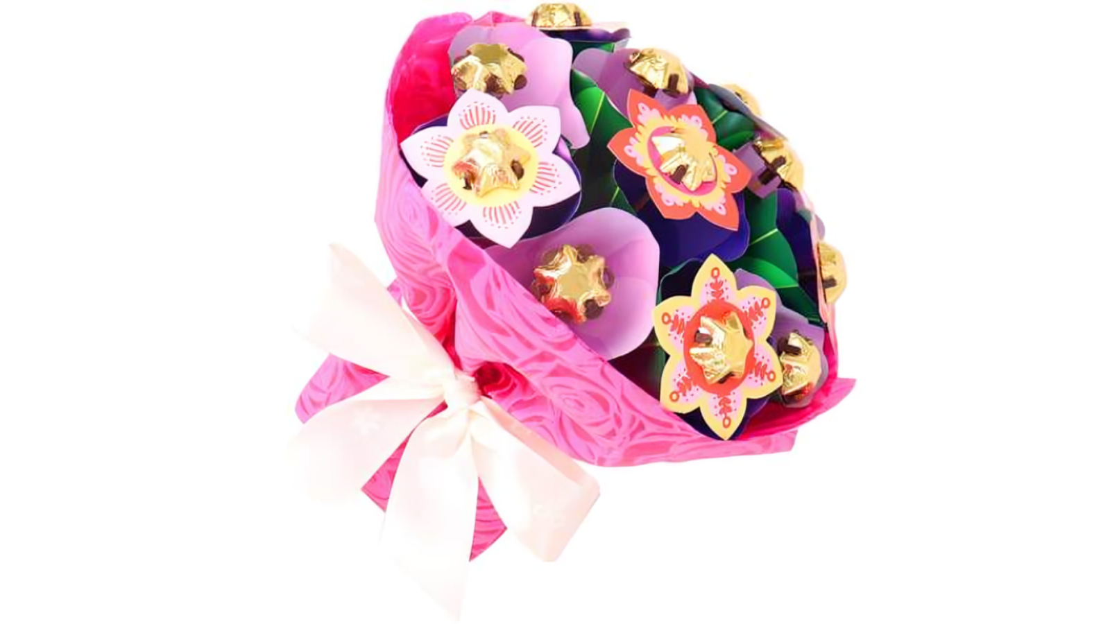 Edible Blooms Bright Flower Bouquet - Small