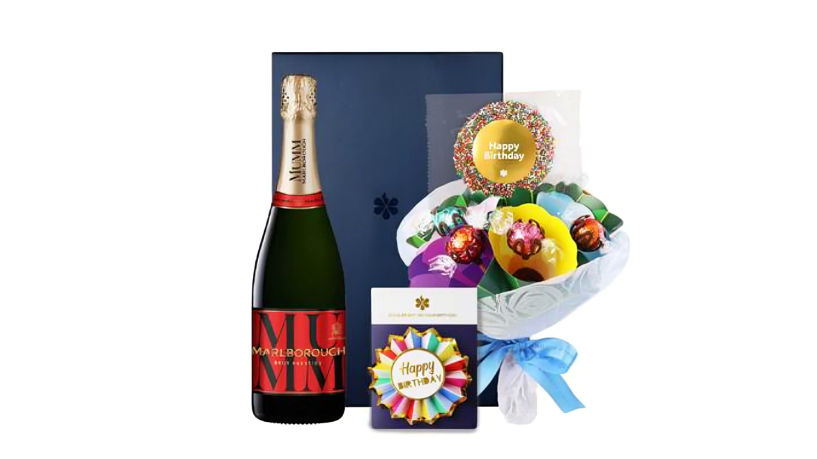 Edible Blooms Happy Birthday Gift Hamper