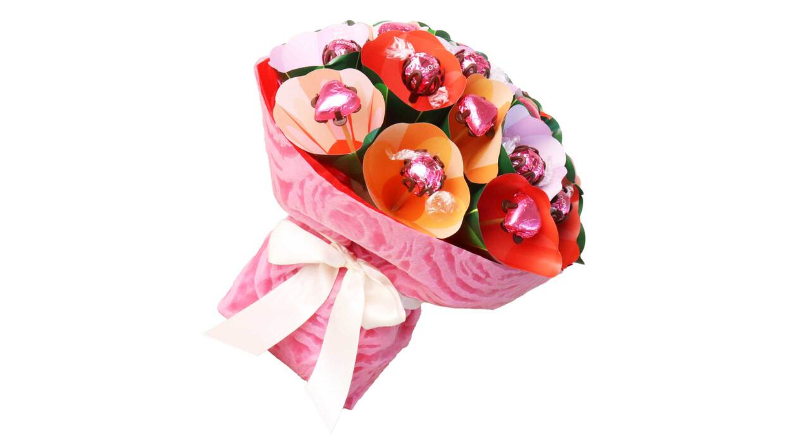Edible Blooms Small Pastel Lindt Bouquet