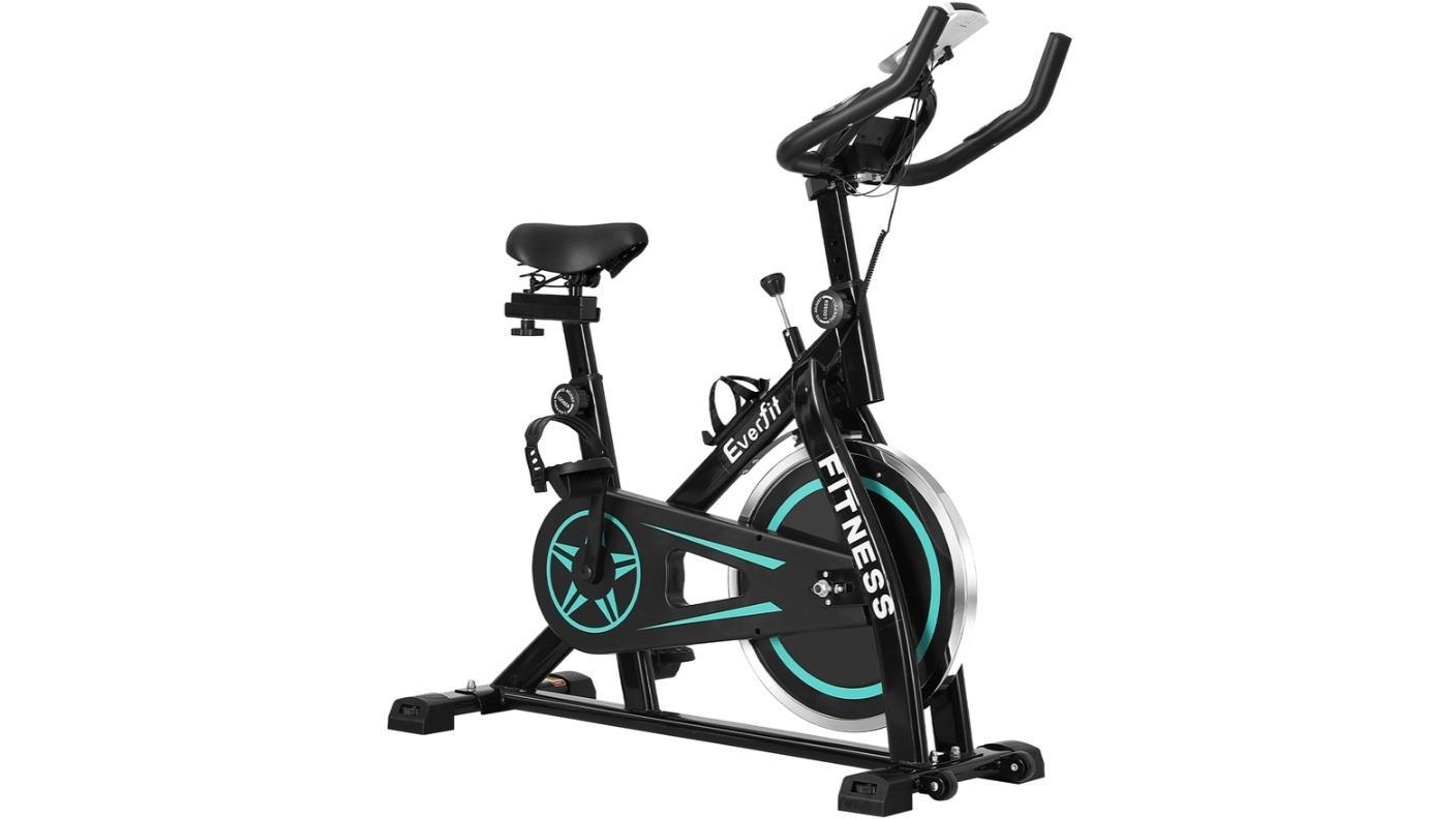 Everfit Spin Bike Exercise Bike Flywheel Fitness Home Gym Harvey Norman