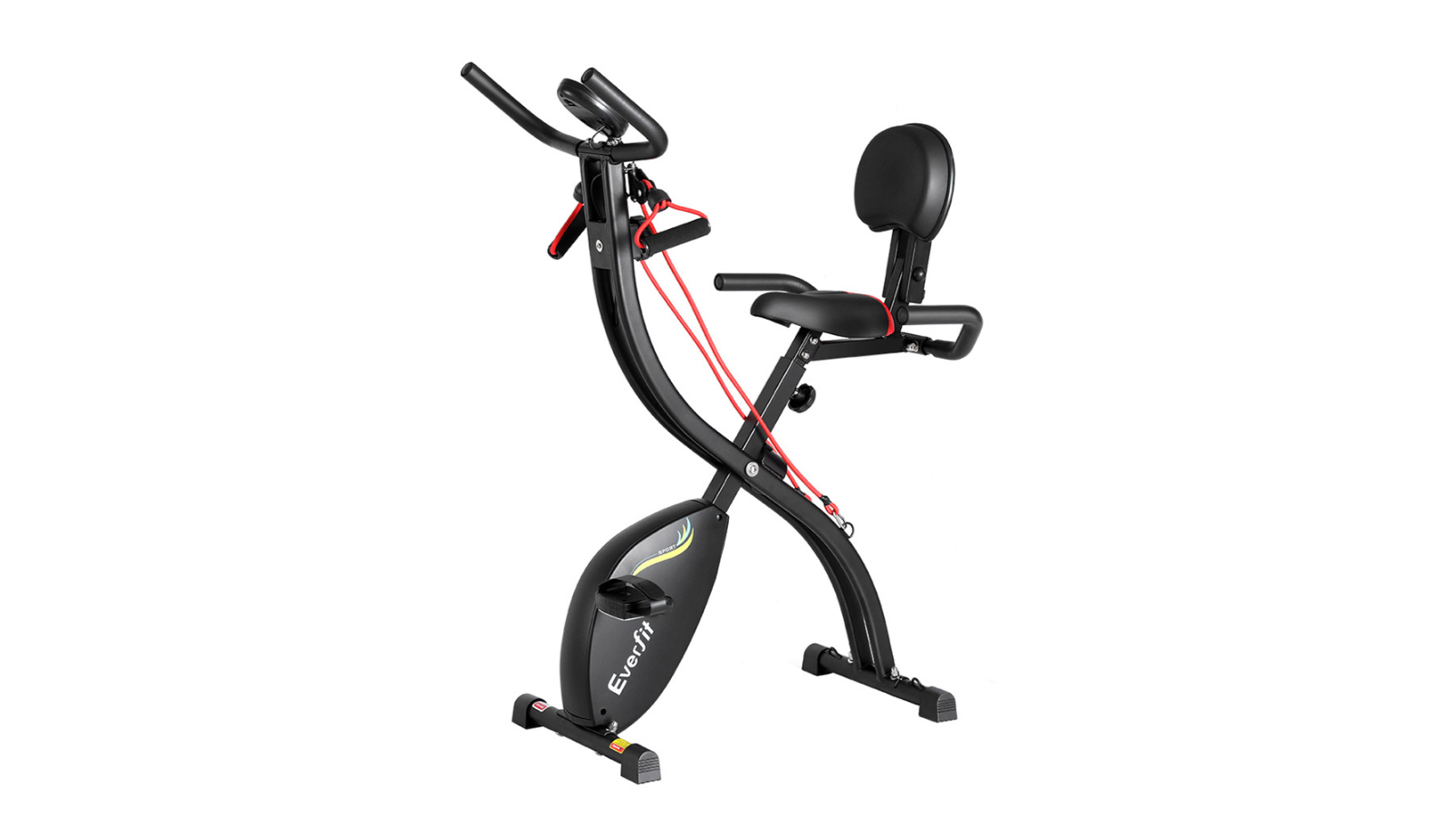 Everfit Magnetic Indoor Exercising Folding Bike Harvey Norman