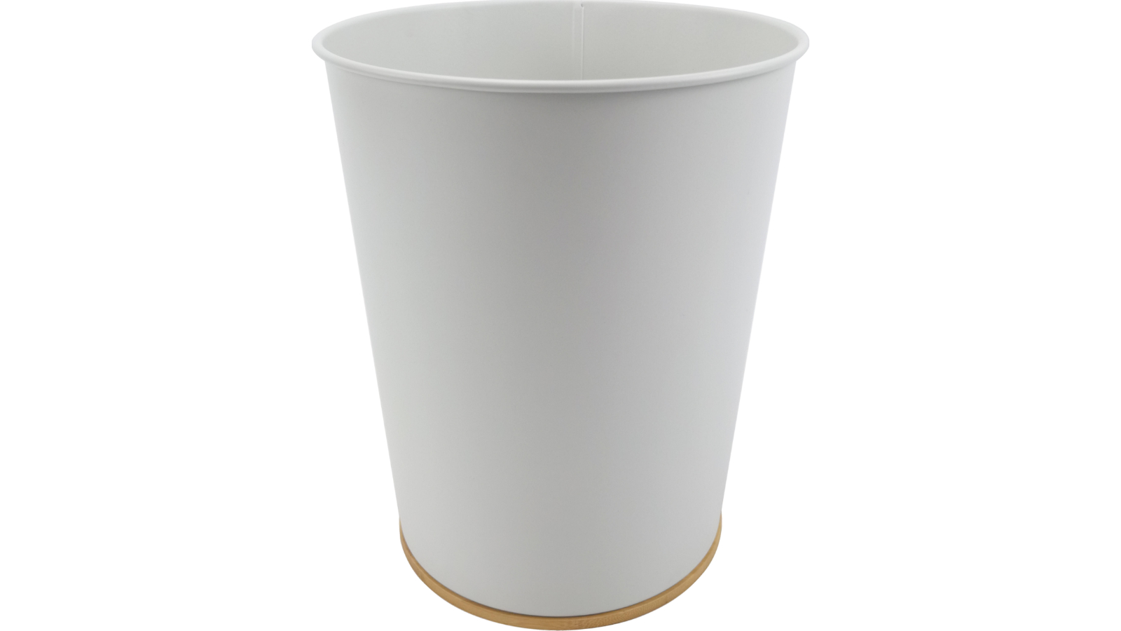 Eco Basics 5L Waste Paper Bin - White