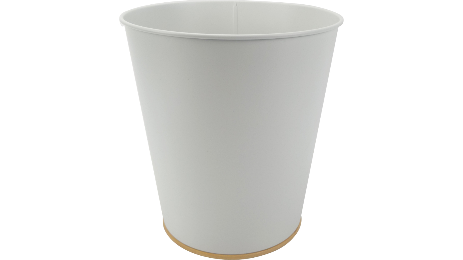 Eco Basics 8L Waste Paper Bin - White
