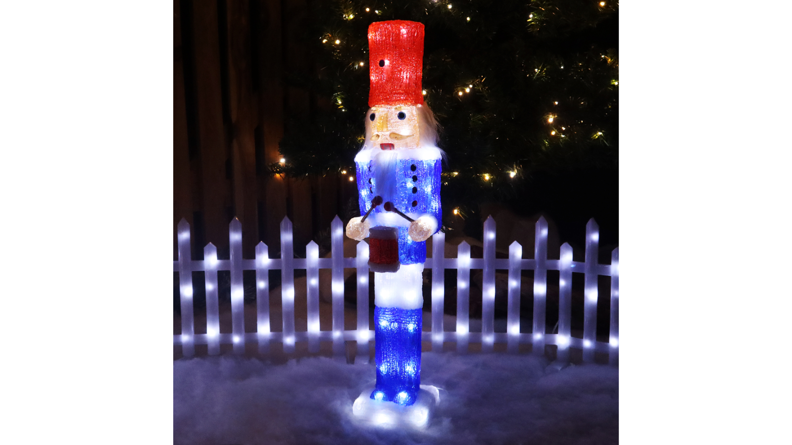 Lexi Lighting Acrylic Nutcracker V1 LED Light