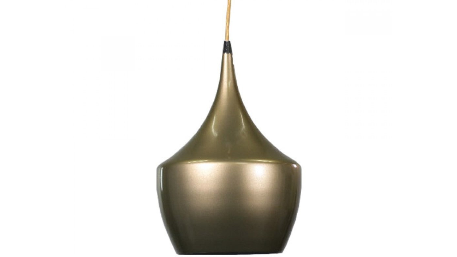 Sylvania Lighting Eva Elegant Metal Wine Glass Pendant Light - Pearl Gold