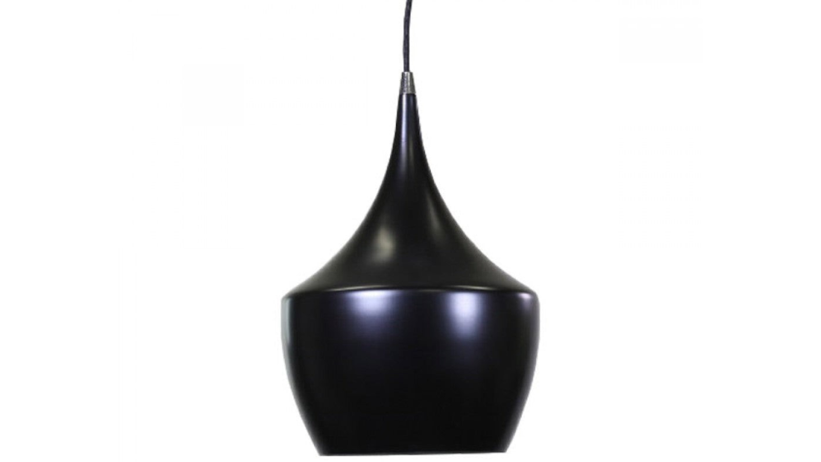 Sylvania Lighting Eva Elegant Metal Wine Glass Pendant Light - Matte Black