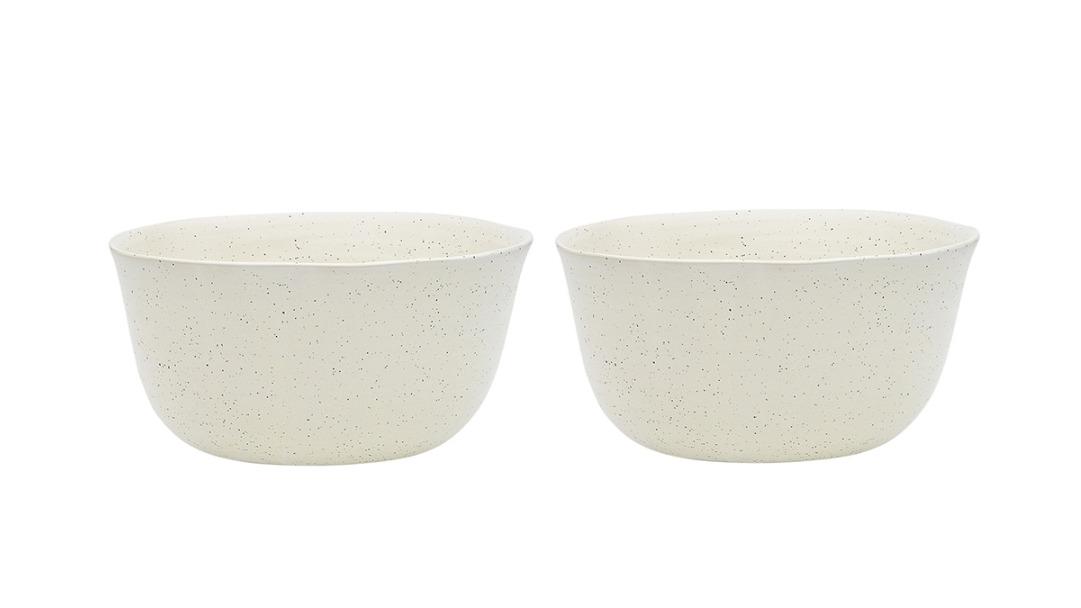 Ecology 2 Piece 20cm Ottawa Bowl - Calico/White
