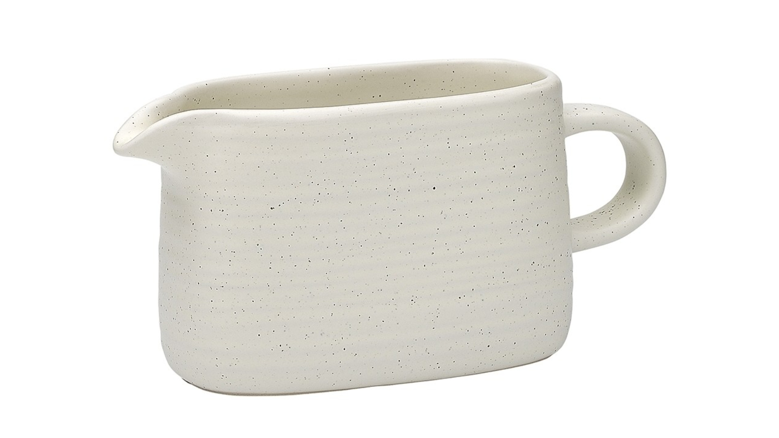 Ecology Stoneware Ottawa Rustic Matt Sauce Jug - Calico