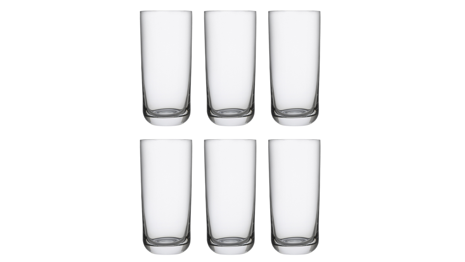 Ecology 430ml Highball Tumbler Set - Clear