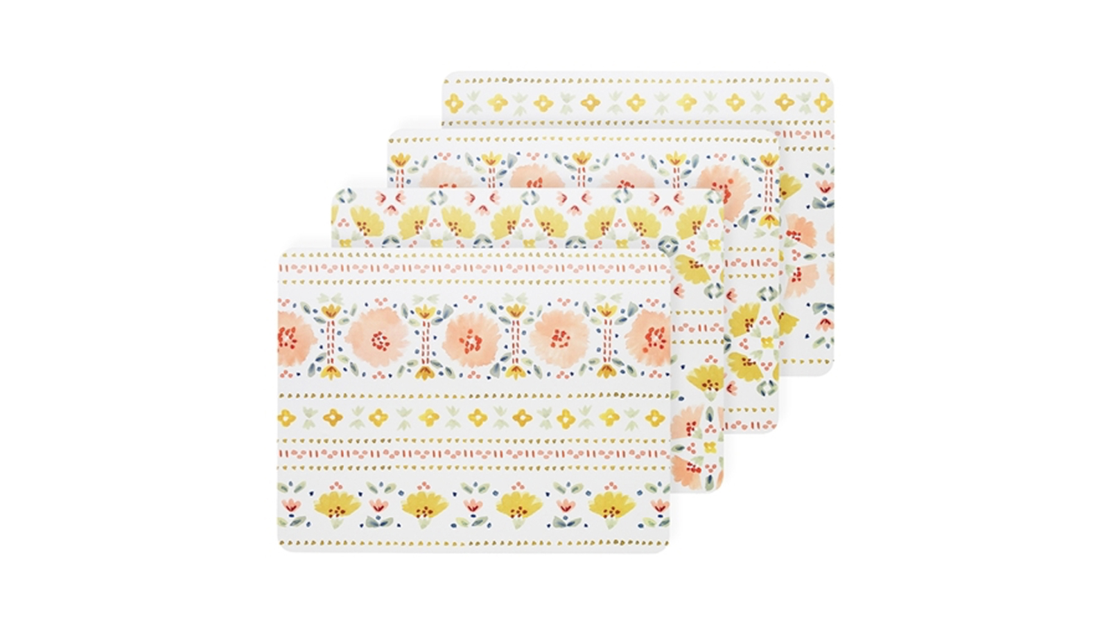 Ecology 4 Piece Clementine Placemat