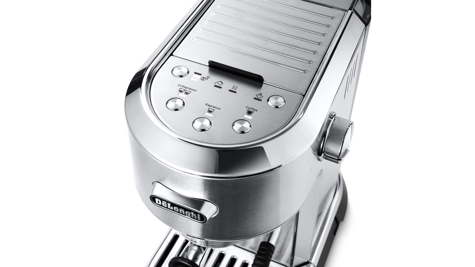 De'Longhi Dedica Meastro Manual Coffee Machine Metal Harvey Norman
