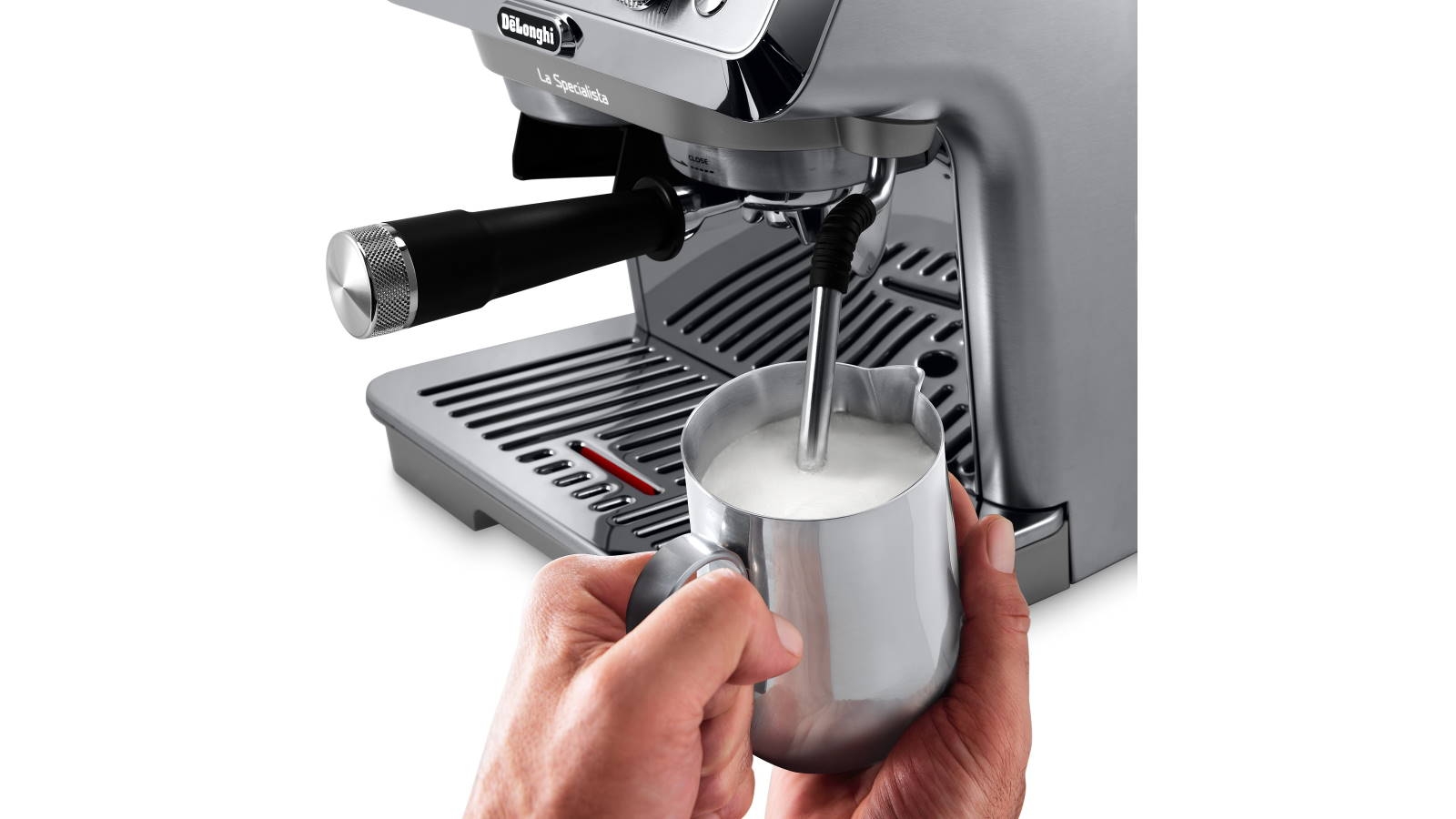 De Longhi La Specialista Arte Evo Manual Coffee Machine Metal