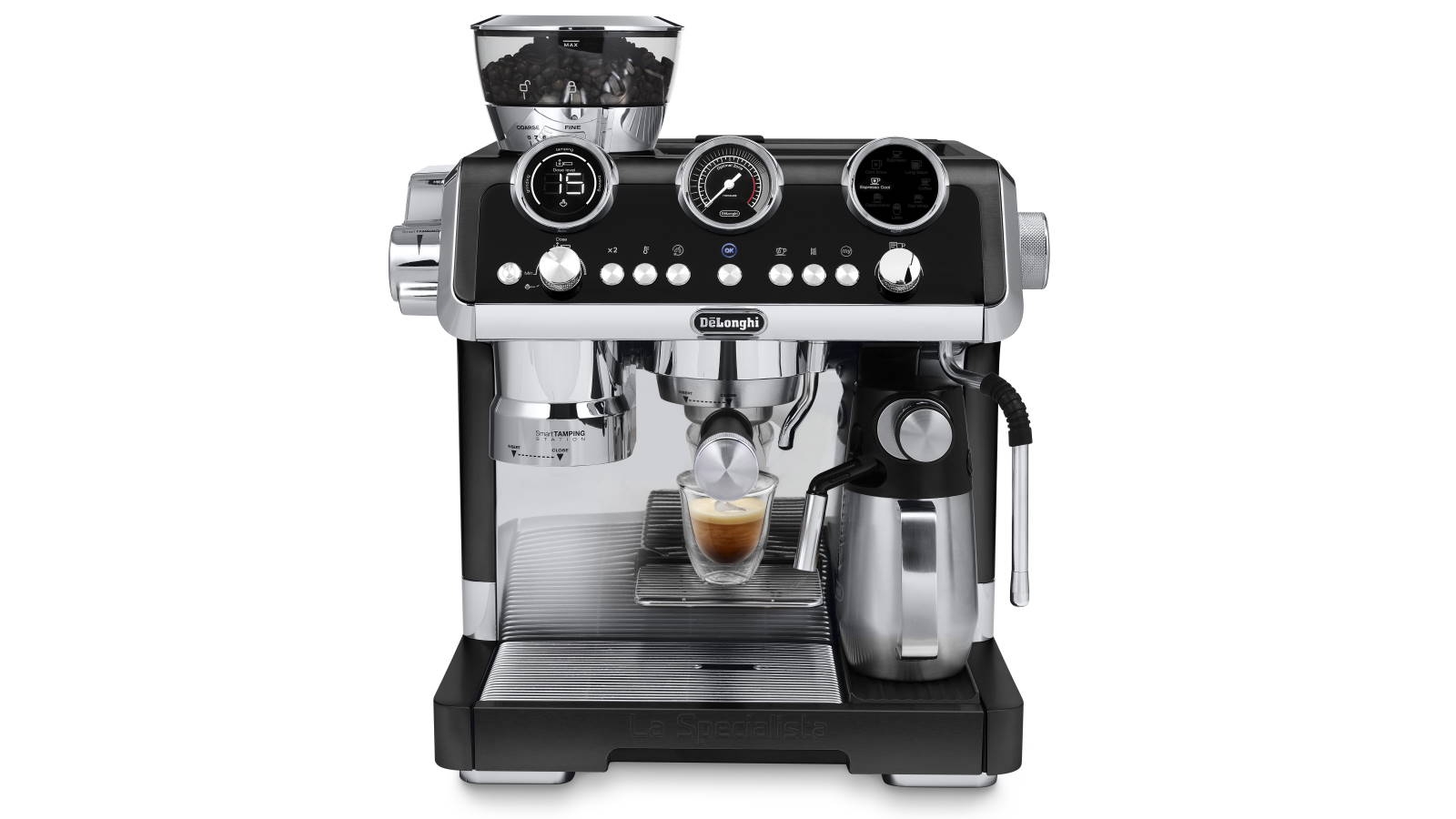 DeLonghi La Specialista Maestro Manual Coffee Machine with Cold