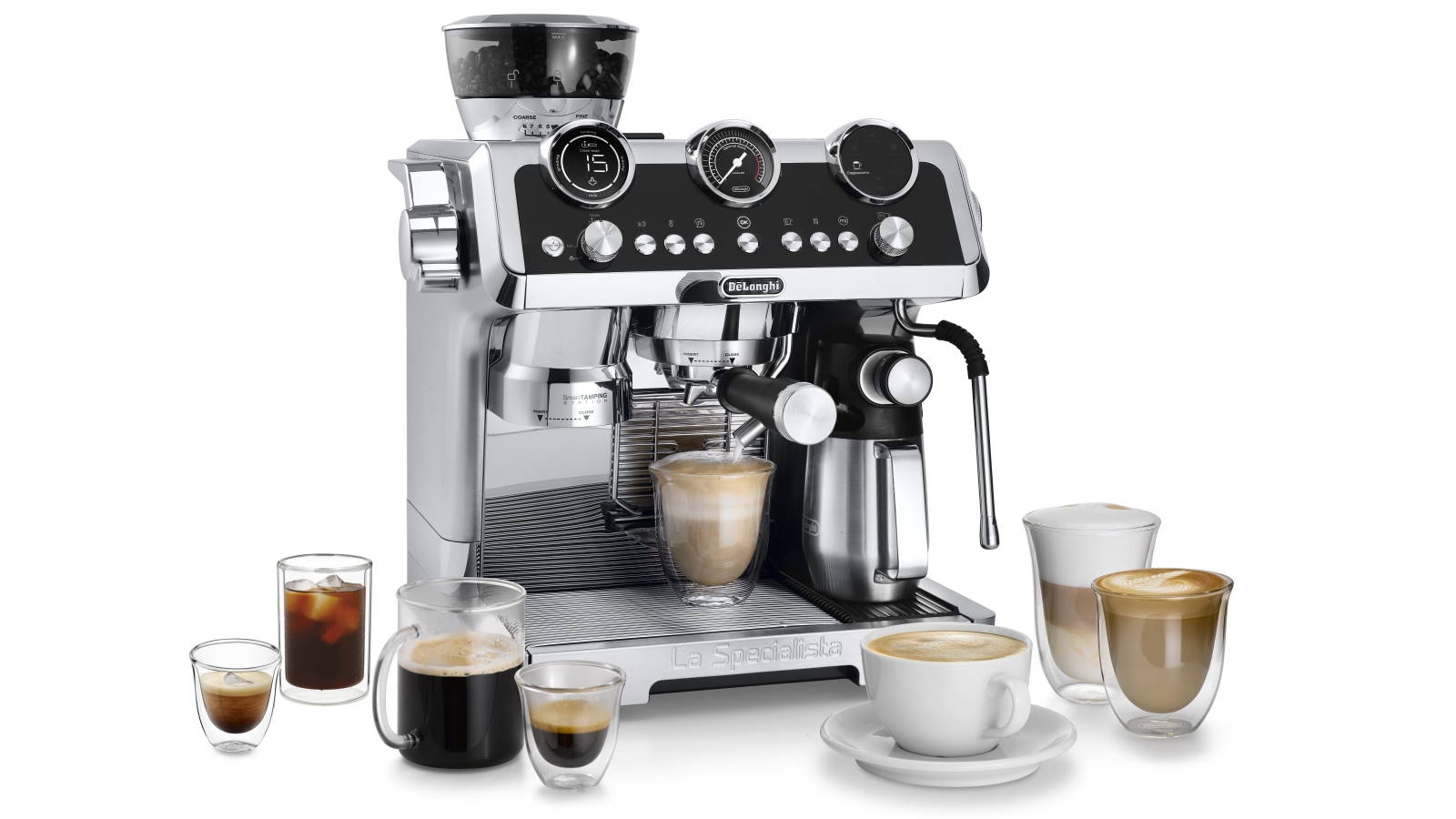 DeLonghi La Specialista Maestro Manual Coffee Machine with Cold