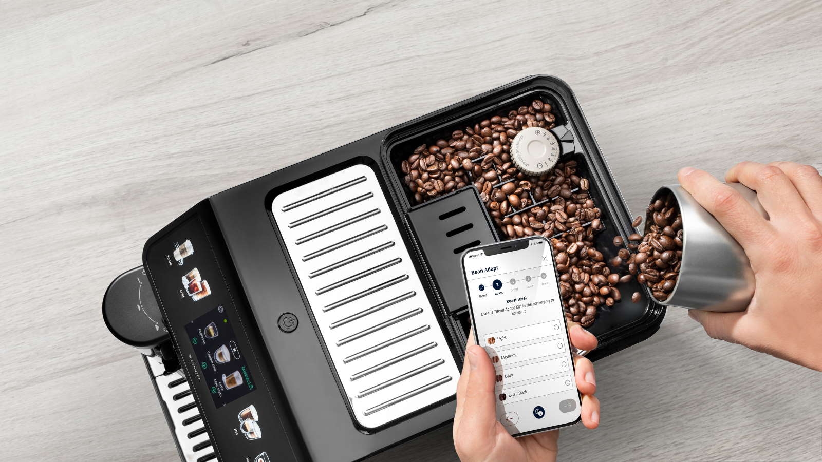 De Longhi Eletta Explore Connect Fully Automatic Coffee Machine