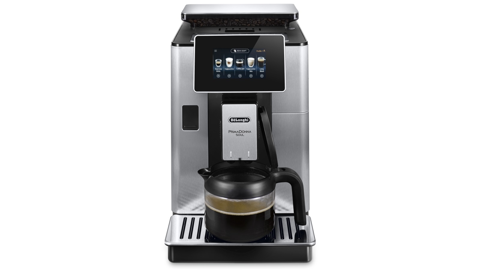 DeLonghi PrimaDonna Soul Fully Automatic Coffee Machine Harvey