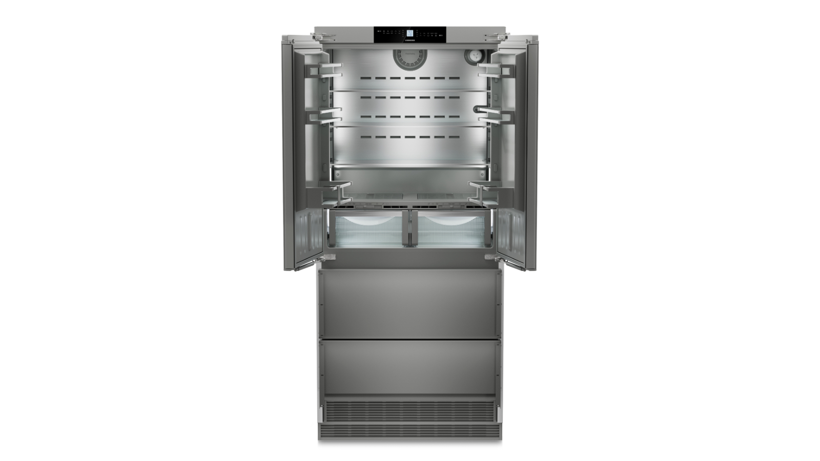 Liebherr 522L Fully Integrated French Door Fridge Freezer - Grey