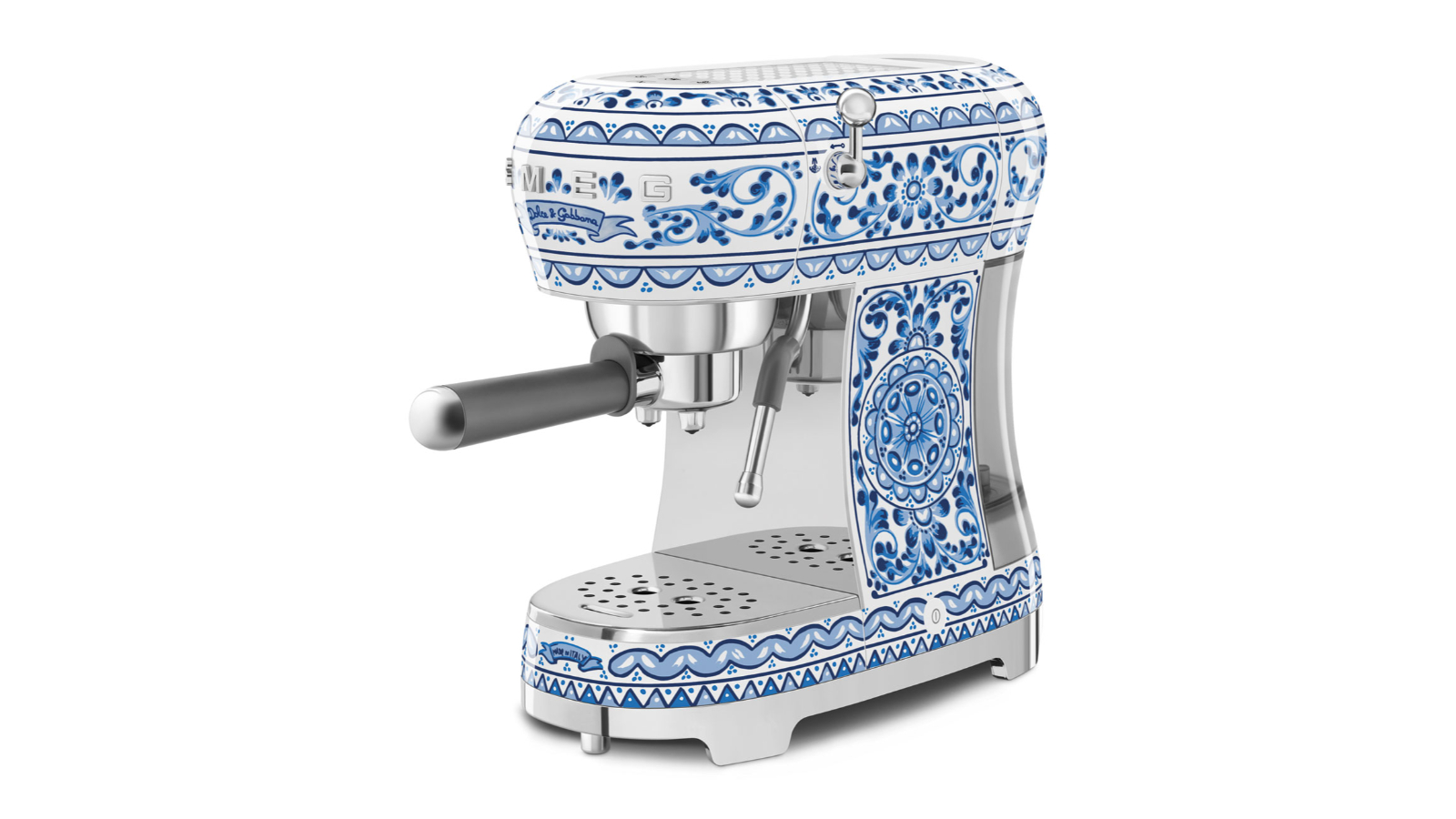 Smeg Dolce and Gabbana Coffee Machine - Blu Mediterraneo