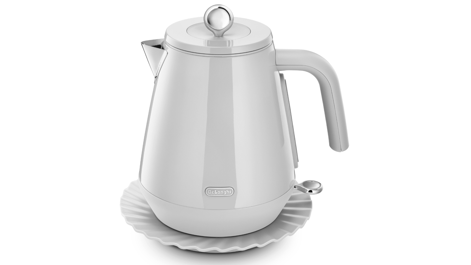De longhi Eclettica 1.7L Kettle Whimsical White Harvey Norman