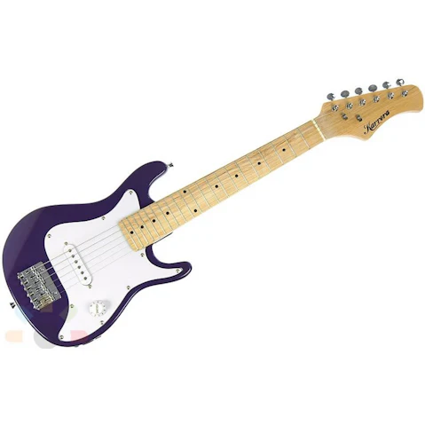 Karrera Electric Childrens Guitar - Purple