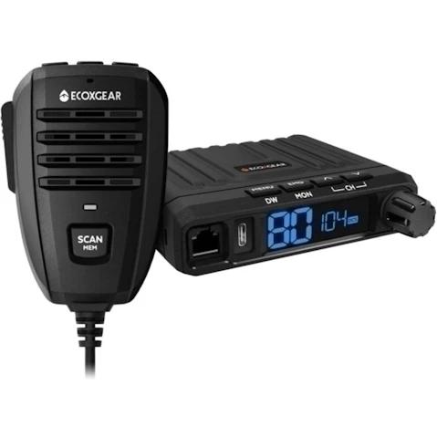 EcoXgear Watt Compact Fixed Mount UHF Radio with USB-C Port