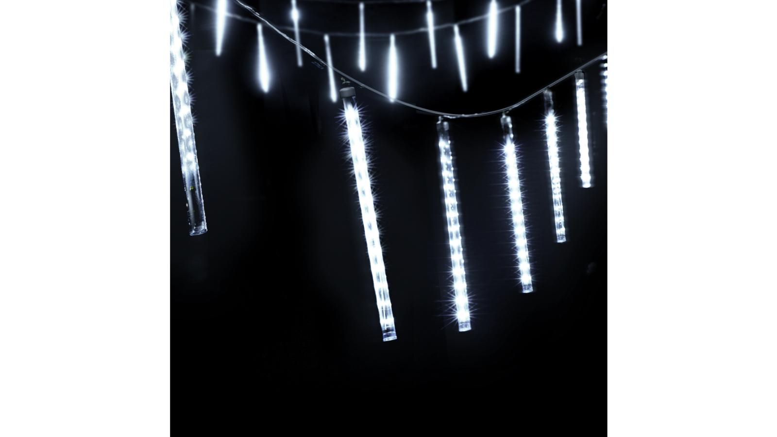 Jingle Jollys Christmas Lights Shower Light 960 LED Falling Metor -  12metre
