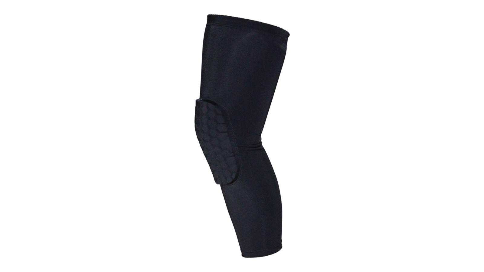 Serrano Knee Sleeve Guard Support Brace Sport Compression Calf Running Medium - Black